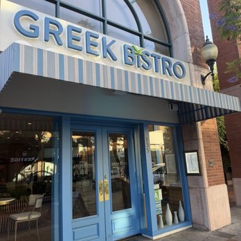 Greek Bistro - Greek Restaurant Sign - Greek Near Me - Glendale, California