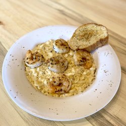 Yellowstone Cutthroat Guest Ranch - Delicious dinner special - Shrimp Mac & cheese