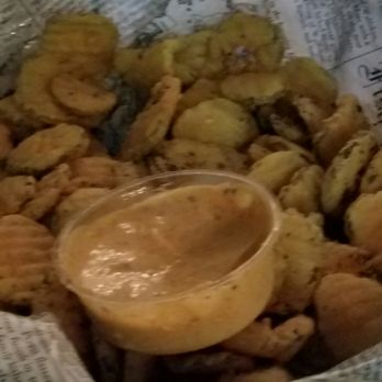 The Inishmor - Fried pickles.  Who knew you could improve on a perfect food like pickles - Pubs Near Me - Colchester, Connecticut