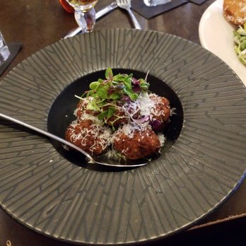 Therapy  - Chicken meatballs... there are actually six of them lol - Bars Near Me - Las Vegas, Nevada