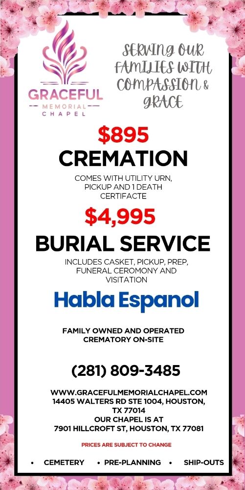 Graceful Memorial Chapel - veterans service organization in Houston, TX