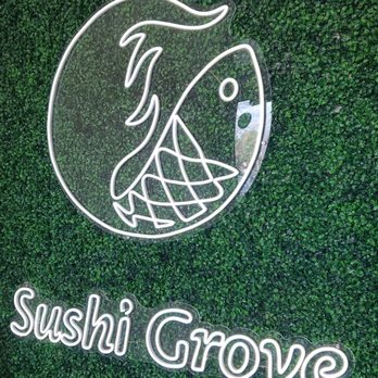 Sushi Grove - Cute front area selfie wall - Sushi Bars Near Me - Buffalo Grove, Illinois Sushi Grove - Cute front area selfie wall - Sushi Bars Near Me - Buffalo Grove, Illinois