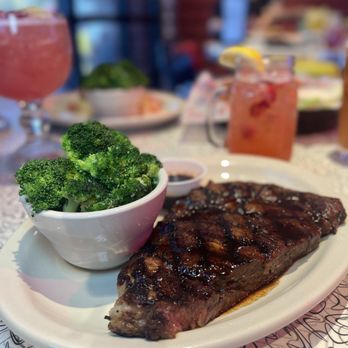 Bubba's 33 - a steak and a side of broccoli - American Near Me - Chesapeake, Virginia Bubba's 33 - a steak and a side of broccoli - American Near Me - Chesapeake, Virginia