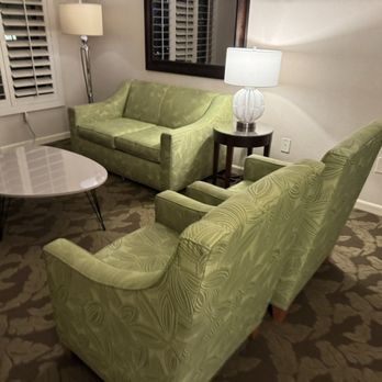 Best Western Plus Island Palms Hotel & Marina - Living room area of our suite. Very comfy single pullout sofa bed. - San Diego, CA