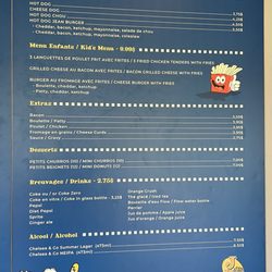 Jean Burger - Menu - July/25