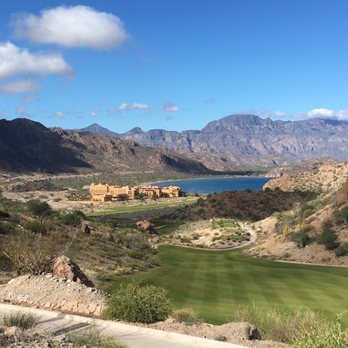 Villa del Palmar Beach Resort & Spa - Golf course, resort, and bay - from hiking trail - Hotels Near Me - Loreto, BCS