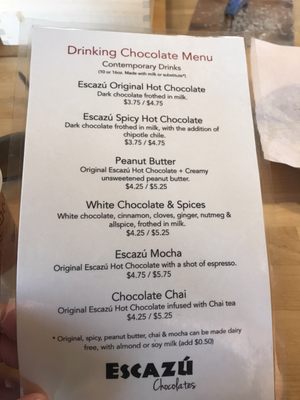 Menu photo 6 Escazú Chocolates Raleigh, NC Menu photo 6 Escazú Chocolates Raleigh, NC