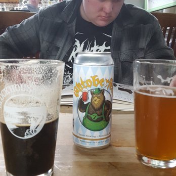 7 Locks Brewing - The young beer scholar reads Michael Jackson (beer guy, not pop star) - Breweries Near Me - Rockville, Maryland