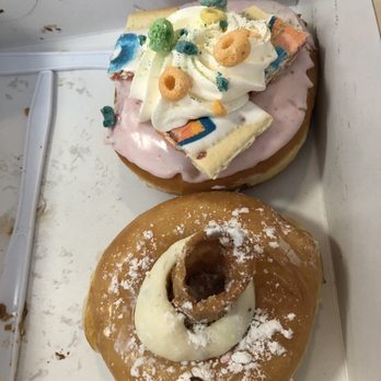 Five-O Donut Co - Cannoli donut and fruit loop poptart donut - Donuts Near Me - Sarasota, Florida Five-O Donut Co - Cannoli donut and fruit loop poptart donut - Donuts Near Me - Sarasota, Florida