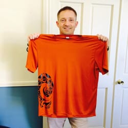 California T-Shirt Company - Thanks Chris from CC Fitness + Yoga! This year's shirt in Texas Orange, perfect for Tough Mudder Tahoe!