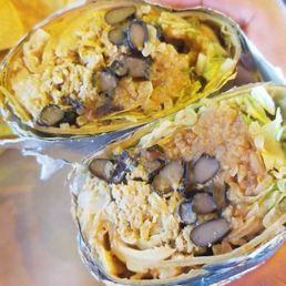 Marinated Chicken Burrito