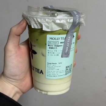 Molly Tea - White Champaca Matcha - Bubble Tea Near Me - New York, New York