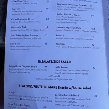 Trattoria Polipo - Menu - Italian Near Me - Augusta, Georgia Trattoria Polipo - Menu - Italian Near Me - Augusta, Georgia