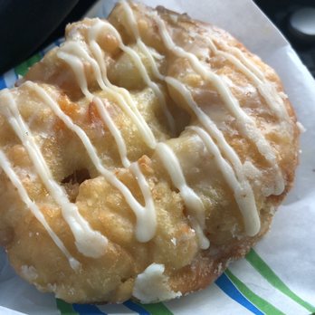 Sublime Doughnuts - White Chocolate Peach Fritter - Donuts Near Me - Atlanta, Georgia