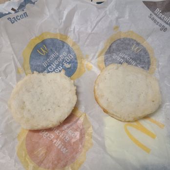 McDonald's - This was supposed to be an egg & cheese biscuit..instead I got a plain biscuit with nothing. Total waste of my money. - Burgers Near Me - San Diego, California McDonald's - This was supposed to be an egg & cheese biscuit..instead I got a plain biscuit with nothing. Total waste of my money. - Burgers Near Me - San Diego, California