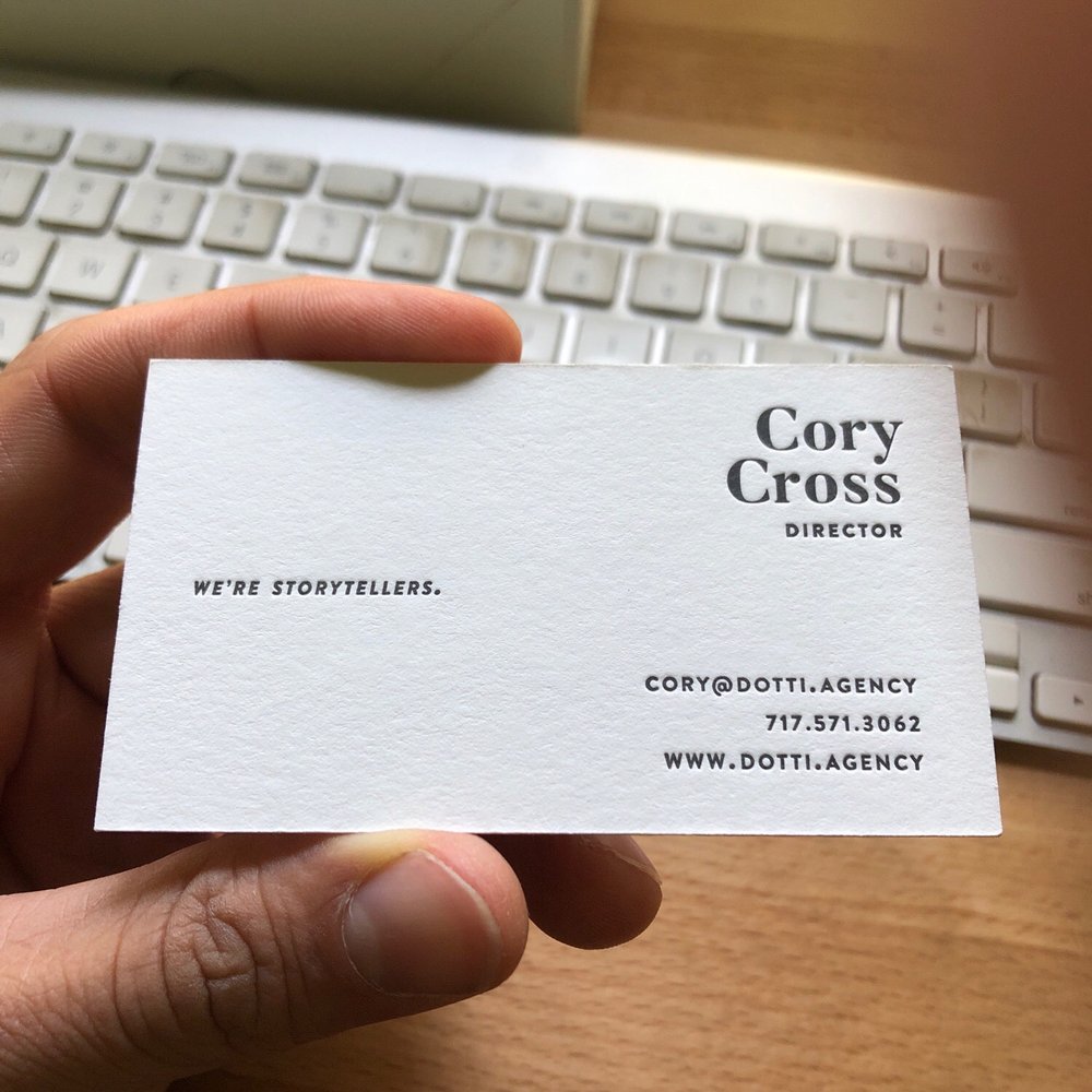 Vertallee Letterpress - Back of card. - Printing Services Near Me - Austin, Texas Vertallee Letterpress - Back of card. - Printing Services Near Me - Austin, Texas