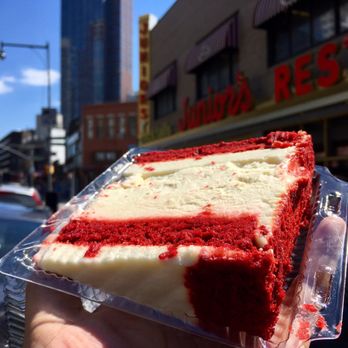 Junior's Restaurant - Red velvet Cheesecake - Bakeries Near Me - Brooklyn, New York