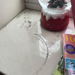 Optalis Health & Rehabilitation - Filth, possibly mold on the window sill.