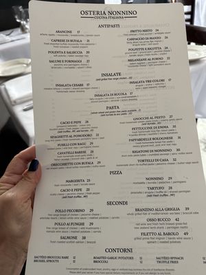 Menu photo 3 Osteria Nonnino New York, NY Menu photo 3 Osteria Nonnino New York, NY
