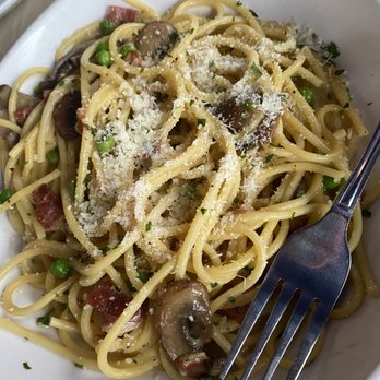 Cafe Murano - Bucatini with mushrooms. - Italian Near Me - Altamonte Springs, Florida Cafe Murano - Bucatini with mushrooms. - Italian Near Me - Altamonte Springs, Florida