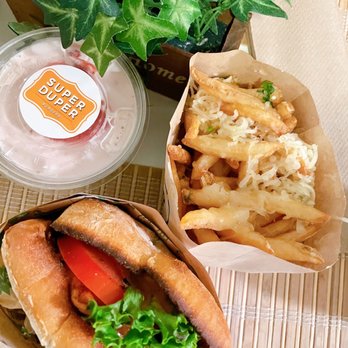 Super Duper Burgers - Chicken Sandwich, Garlic Fries, Super Shake - Burgers Near Me - Berkeley, California Super Duper Burgers - Chicken Sandwich, Garlic Fries, Super Shake - Burgers Near Me - Berkeley, California