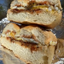 Channingville Deli - BEC on a Roll $4.50 Single Egg Sandwich with Meat