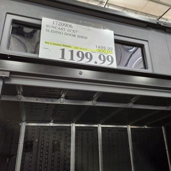Costco - Cherry Hill - Shed 10 x 7 - Wholesale Stores Near Me - Cherry Hill, New Jersey