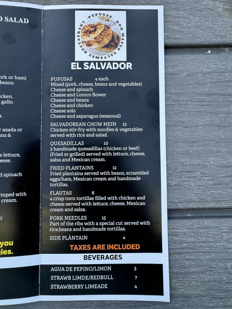 Don Mateo Salvadorean & Mexican Cuisine Logo