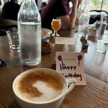 Pinstripes - Latte - New American Near Me - Orlando, Florida