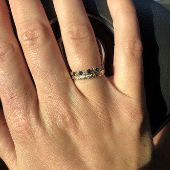 OKG Jewelry - New setting, stacked with another OKG ring! - Jewelry Near Me - Little Neck, New York OKG Jewelry - New setting, stacked with another OKG ring! - Jewelry Near Me - Little Neck, New York