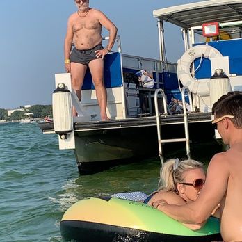 Crab Island Shuttle - The aggressive drunk man. - Ferries Near Me - Destin, Florida Crab Island Shuttle - The aggressive drunk man. - Ferries Near Me - Destin, Florida