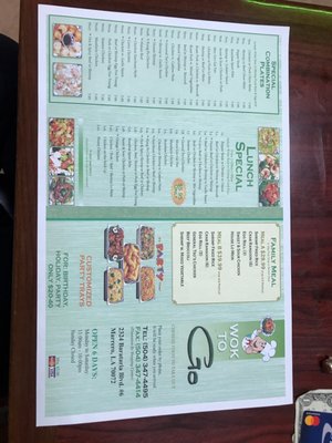 Menu photo 3 Wok To Go Marrero, LA Menu photo 3 Wok To Go Marrero, LA