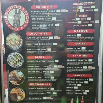 El Burro Loco - Mexican Near Me - Orlando, Florida