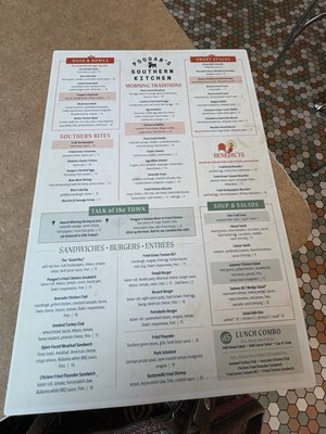 Menu photo 2 Poogan's Southern Kitchen Summerville, SC