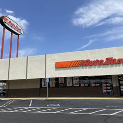 AutoZone Auto Parts - Outside: entrance