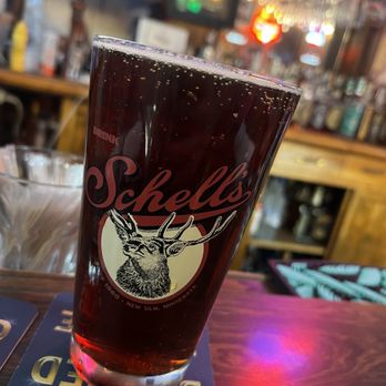 George's Fine Steaks & Spirits - a glass of beer - Steakhouses Near Me - New Ulm, Minnesota
