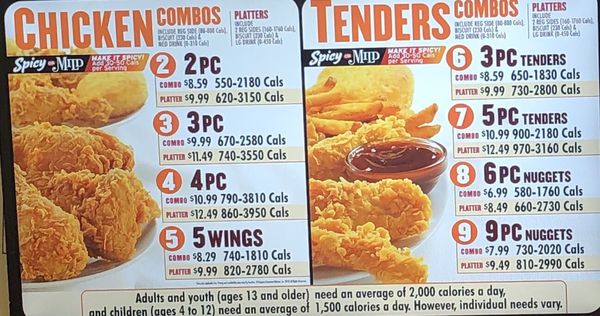 Menu photo 2 Popeyes Louisiana Kitchen Markham, ON