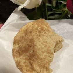 Cakabakery - Had to take several bites. Probably 1/3 of the Snickerdoodle cookie!