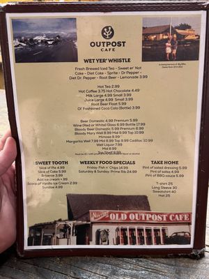 Menu photo 7 Outpost Cafe Oak Hills, CA Menu photo 7 Outpost Cafe Oak Hills, CA