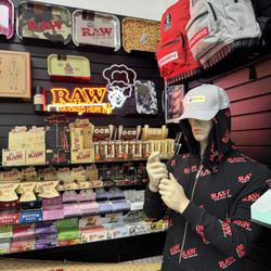 Baccoh smoke shop - Raw rolling papers selection