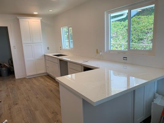 Recent Kitchen Remodel - This is a recently remodeled kitchen. Call us today to get a free estimate on you kitchen remodel project. Recent Kitchen Remodel - This is a recently remodeled kitchen. Call us today to get a free estimate on you kitchen remodel project.
