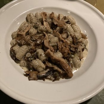 Ellē - Black pepper cavatelli with foraged mushrooms, escarole, hazelnuts, in a cream-based sauce - Cafes Near Me - Washington, DC, District of Columbia Ellē - Black pepper cavatelli with foraged mushrooms, escarole, hazelnuts, in a cream-based sauce - Cafes Near Me - Washington, DC, District of Columbia