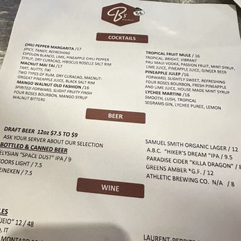 B's Kitchen Kauai - Drink menu - Pizza Near Me - Princeville, Hawaii B's Kitchen Kauai - Drink menu - Pizza Near Me - Princeville, Hawaii