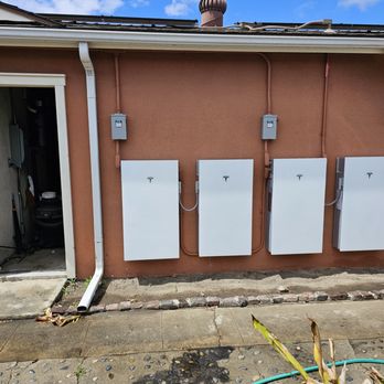 Infinity Solar - Here are my two Powerwall 3's and two expansion packs - Solar Installation Near Me - Orange, California
