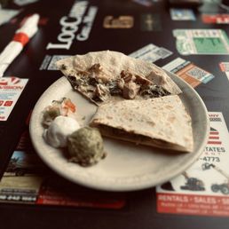Chicken Spinach Quesodilla Chicken Spinach Quesodilla