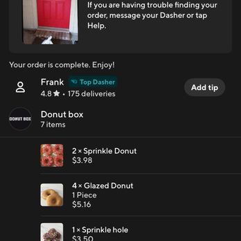 Donut Box - Sent wrong item - Donuts Near Me - McKinney, Texas Donut Box - Sent wrong item - Donuts Near Me - McKinney, Texas