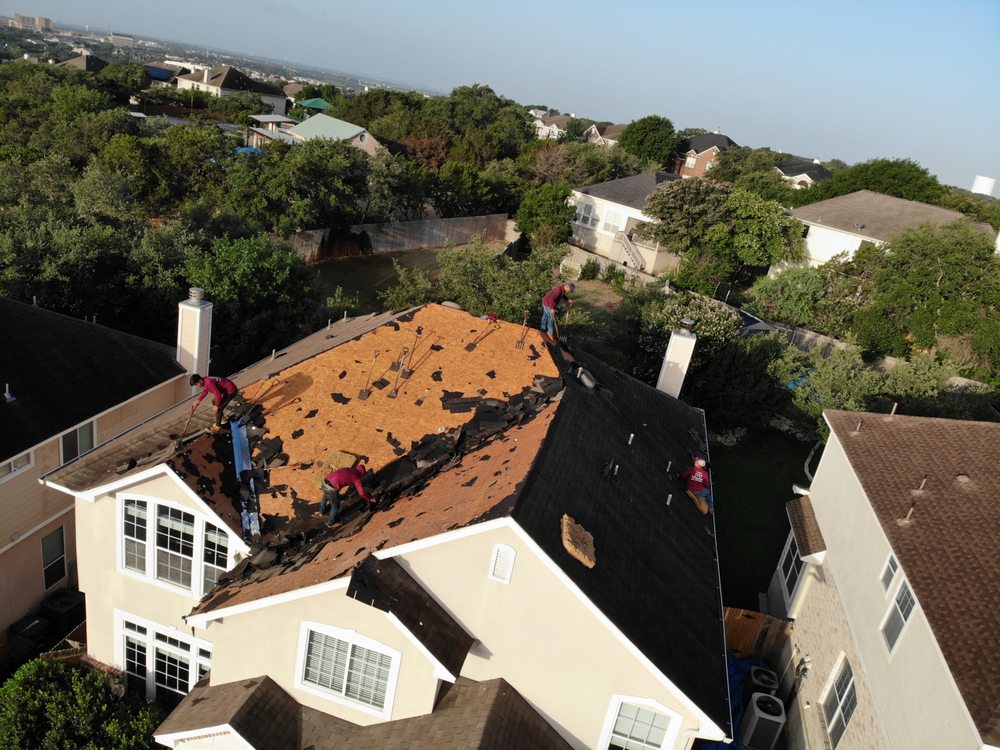 Slide of Tux Roofing