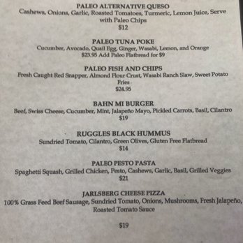 Ruggles Black - Ruggles Black Specials. - New American Near Me - Houston, Texas