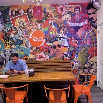 Taco Mahal - Inside seating area - Indian Near Me - New York, New York Taco Mahal - Inside seating area - Indian Near Me - New York, New York
