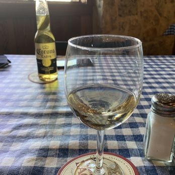 The Auslander - Pinot Grigio and Corona. Beer and wine only. No full bar - German Near Me - Fredericksburg, Texas